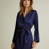 Loungewear I.D. Sarrieri | Sunset Robe In Indigo