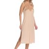 Loungewear I.D. Sarrieri | Kensington Mornings Long Chemise In Beige