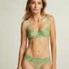 Lingerie I.D. Sarrieri Balconette | Jardin Des Tuileries Half Cup Bra In Light Green