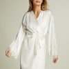 Loungewear I.D. Sarrieri | Hotel Particulier Robe In Cream