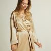 Loungewear I.D. Sarrieri | Plein Soleil Robe In Gold