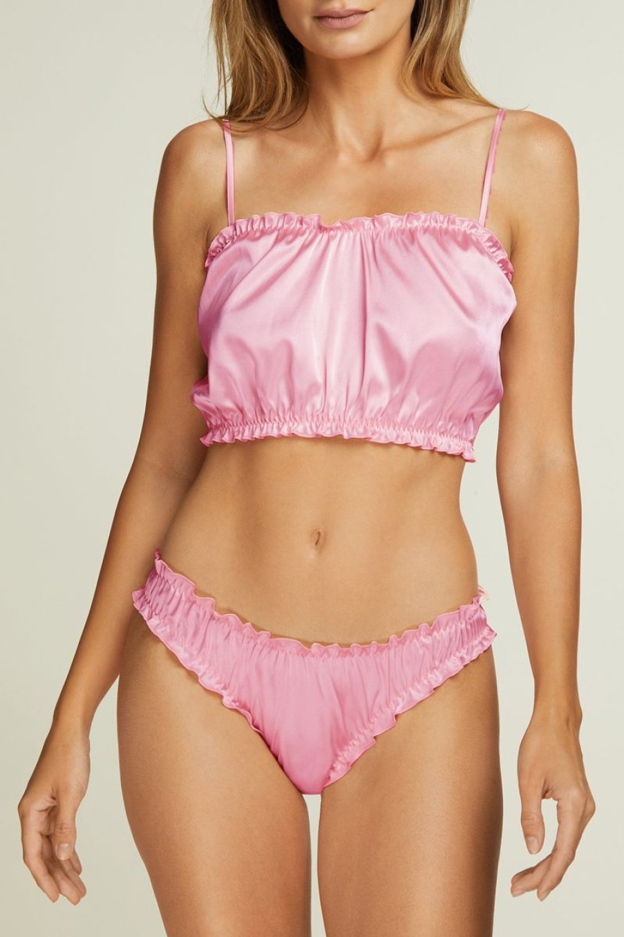 Lingerie I.D. Sarrieri Non-Underwired | Lombard Street Bra Top In Pink