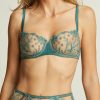 Lingerie I.D. Sarrieri Balconette | Siracusa Dream Balconette Bra In Jade