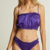 Lingerie I.D. Sarrieri Briefs | Lombard Street Ruffle Brief In Purple