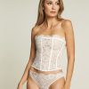 Lingerie I.D. Sarrieri Corsets | A Night In Marrakech Strapless Bustier In Cream