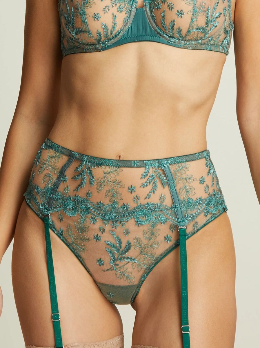 Lingerie I.D. Sarrieri Briefs | Siracusa Dream Brazilian Brief In Jade