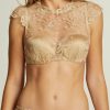 Lingerie I.D. Sarrieri Padded | Plein Soleil High Neck Decolletage Bra In Gold