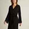 Loungewear I.D. Sarrieri | Kensington Mornings Robe In Black