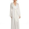 Loungewear I.D. Sarrieri | Hotel Particulier Long Robe In Cream