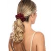 Lingerie I.D. Sarrieri Accessories | Wide Scrunchie In Scarlett