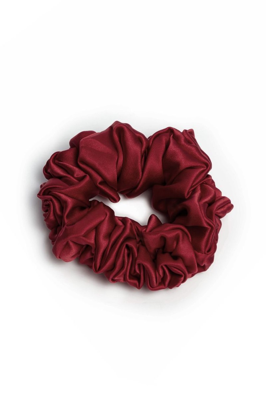 Lingerie I.D. Sarrieri Accessories | Wide Scrunchie In Scarlett