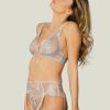 Lingerie I.D. Sarrieri Suspenders | Florence Suspender In Pale Blue