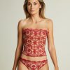 Lingerie I.D. Sarrieri Briefs | Tuscan Holiday Brief In Red Myrtle